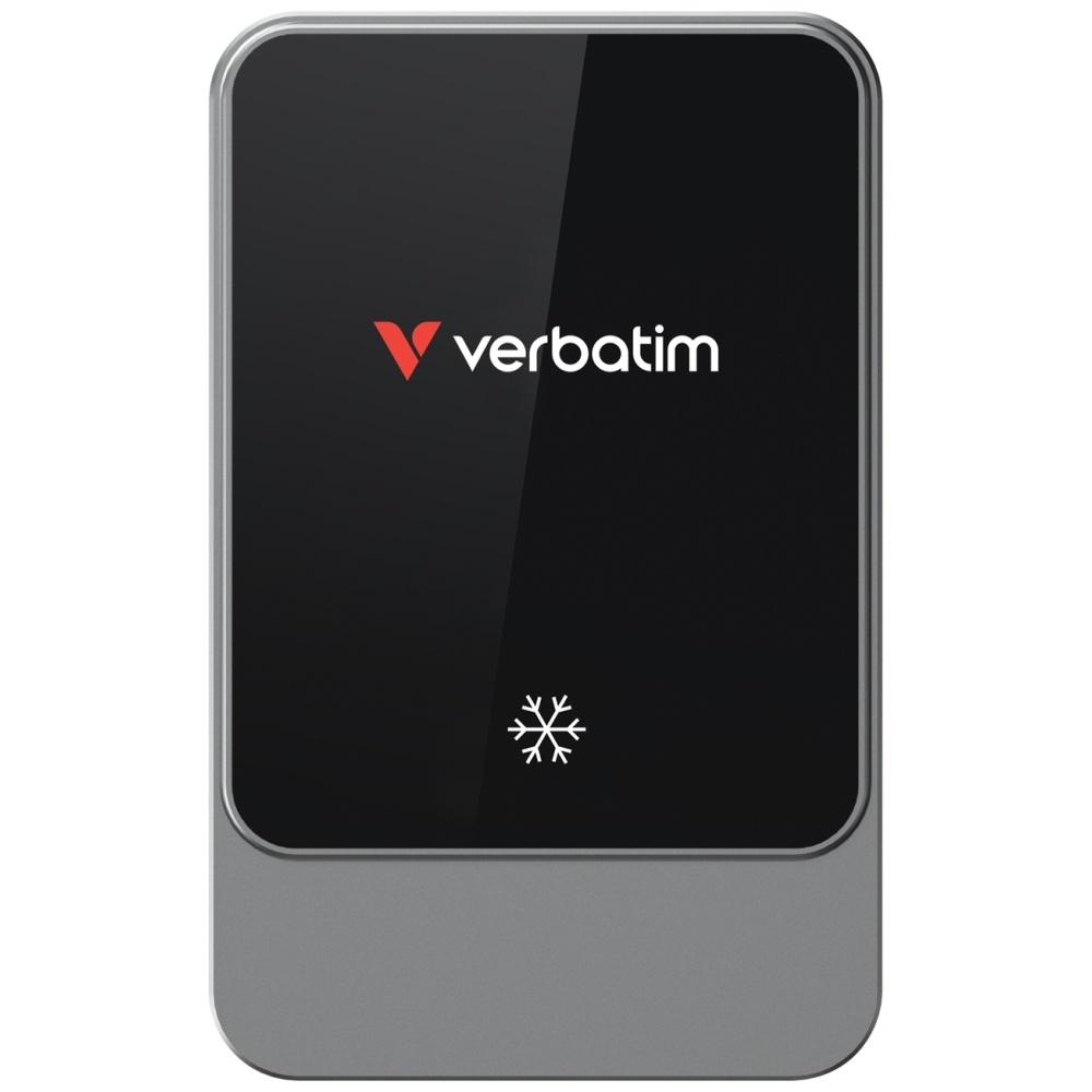 Verbatim Ładowarka Samochodowa N Drive   15W Rgb Cnd-03 Czarny Srebrny/Black Silver 31862