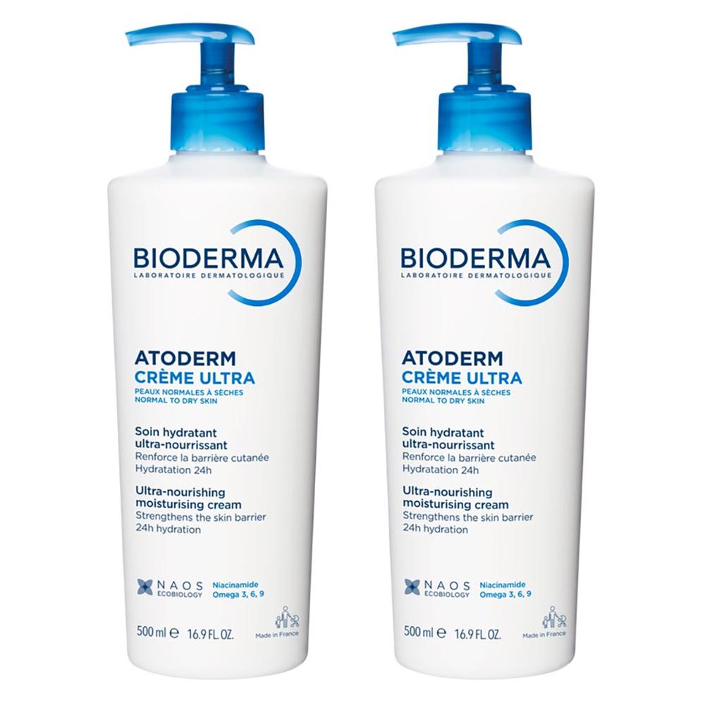Bioderma Atoderm Ультра-крем 500 мл X 2 Набор