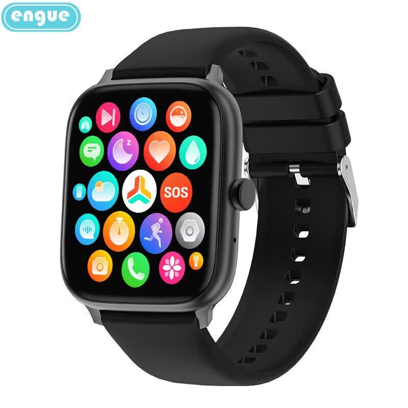 ENGUE Smartwatch with Bluetooth Calling and Health Tracking (CN version)