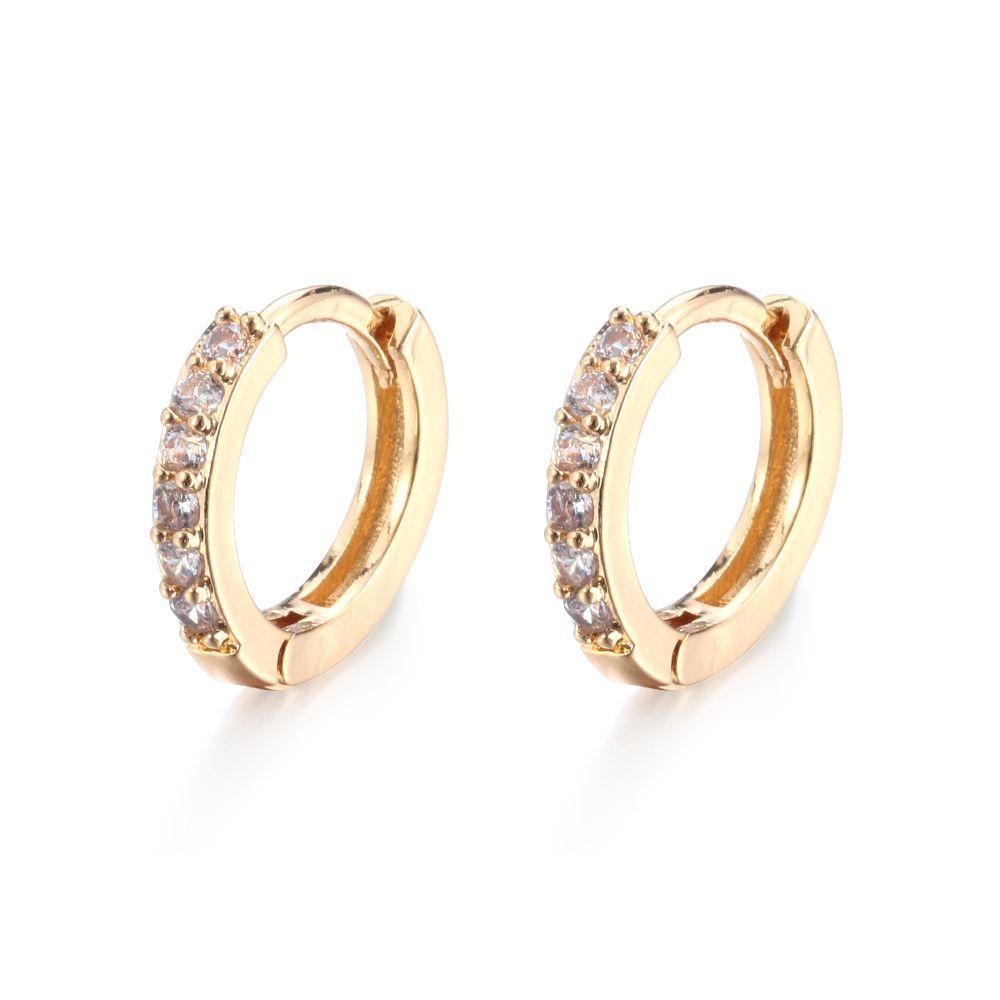 Daith Conch Snug Nose Ring CZ Ear Piercing Zircon Ear Stud Colorful CZ Earrings Cubic Zirconia