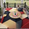 Soft Floor Carpet Union Berlin FC Pattern Area Rug Decorative Mat For Home Room Decoration