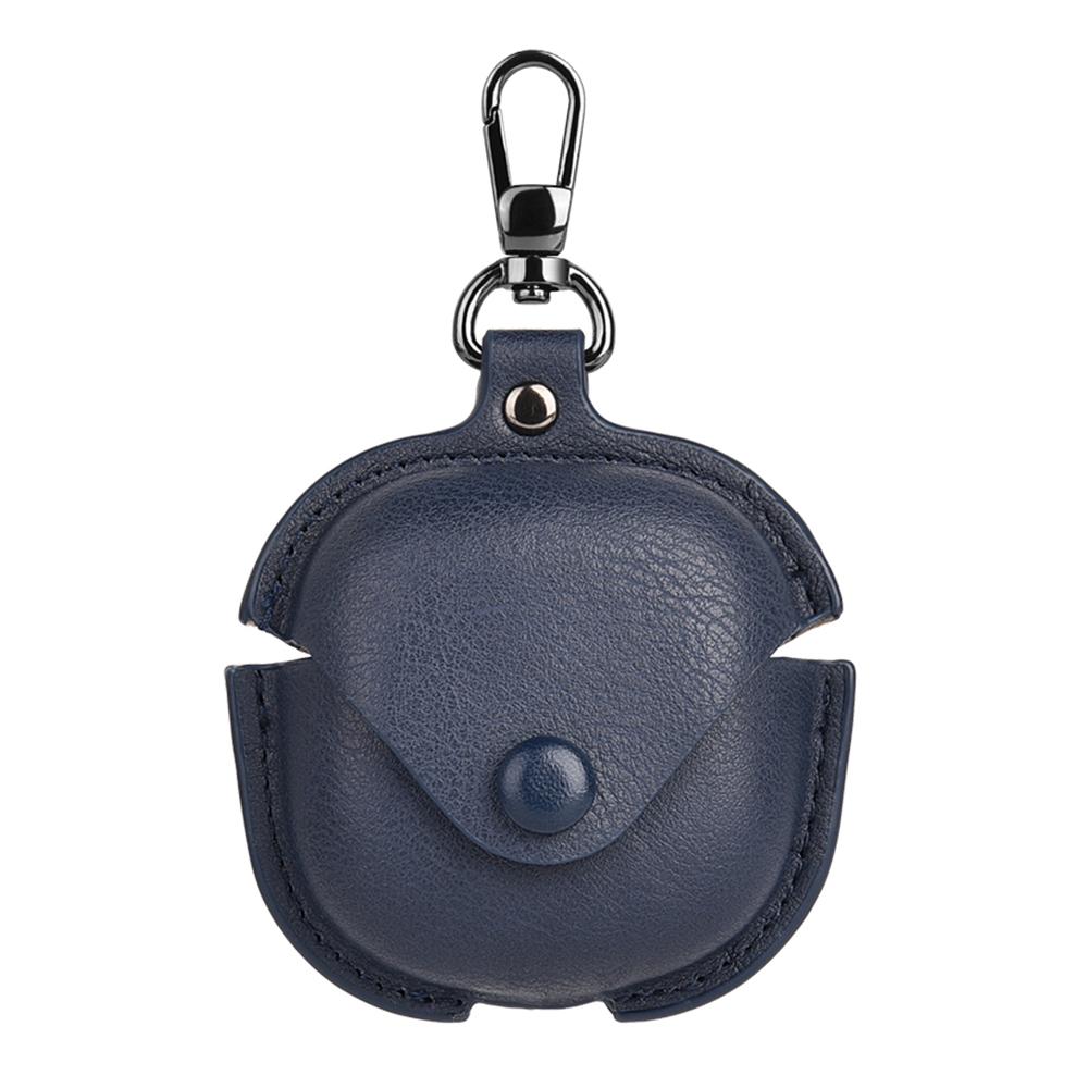 Чехол для наушников Samsung Galaxy Buds Core Бизнес-кожа + Защитная крышка из ПК