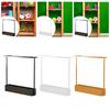 Badminton Racket Holder Heavy Duty Metal Display Rack Tennis Organizer Stand Stable