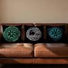 Viking Amulet Pattern Cushion Cover Soft Reversible Durable Pillow Cover MultiScene Use for Home Car Daily Comfort