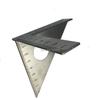 Stainless Steel Woodworking Ruler Square Layout Miter Triangle Rafter 45 Degree 90 Degree Metric Gauge Measuring Gauging Tools