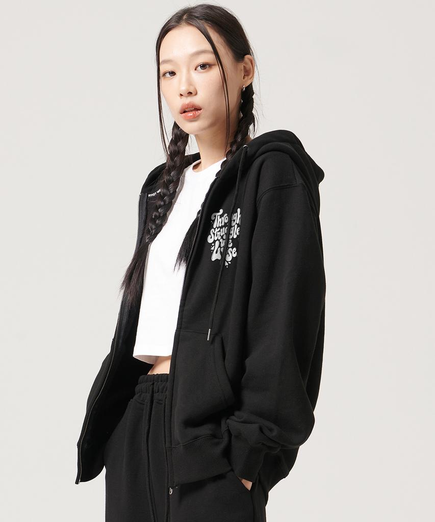 Худи на молнии с прорезью Artistwear [Atw] - 2 цвета
