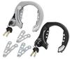 GORIN Dimple Key Type Большой кольцевой замок черный GR1000-K