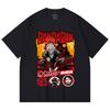 230 Gsm 100% Cotton Dandadan V26 Okarun Turbo Print Unisex Heavy Cotton T Shirt