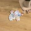 Creative 20Pcs DIY Findings Beading Neclace Bracelet Loose Beads Acrylic Colorful Flowers Handcrafted for Jewelry Making
