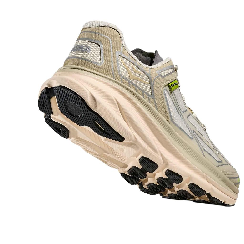 HOKA One One Supervsn X  Clifton 19 Comfortable Versatile Running Shoes Unisex Sneaker Ice-Grey 1173070-CNNL