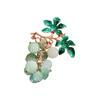 Fresh And Sweet Creative Fruit Grape String Brooch, Cardigan Fixed Anti-Light Pin Accessories Temperament Corsage Woman