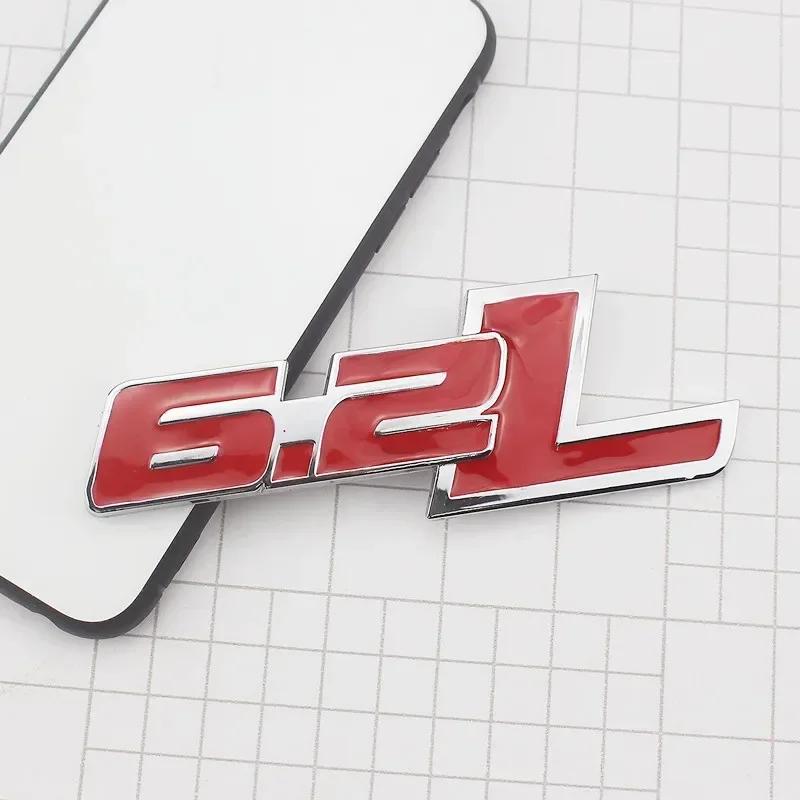 3D Metal 6.2L Logo Car Rear Boot Trunk Emblem Badge