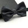 Exquisite Men Fashion Solid Bowtie Wedding Butterfly Bow Tie Novelty Tuxedo Adjustable Necktie