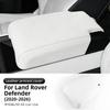 Accessories For Land Rover Defender -2026    2024 2025 Arm Rest Lid Leather Armrest Box Protective ABS Cover