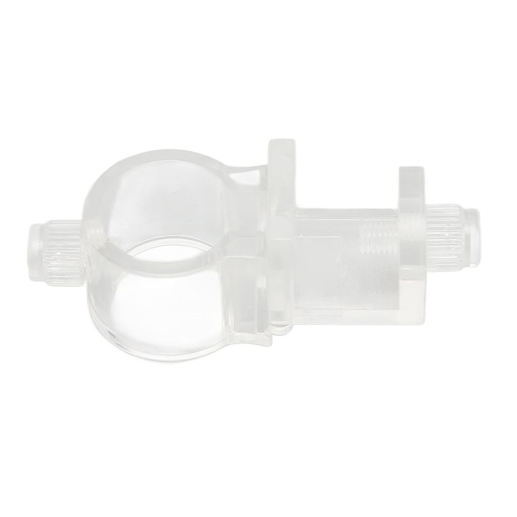 Aquarium Hose Clamp Transparent Split Type Plastic Water Pipe Fixing Clip for Fish