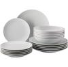 Rosenthal Mesh White Plates, 18 Pieces (11770-800001-28421)