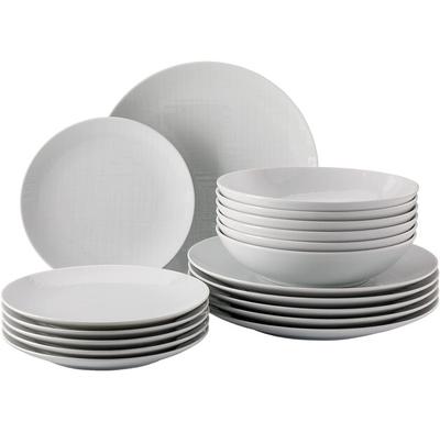 Тарелки Rosenthal Mesh White, 18 предметов (11770-800001-28421)