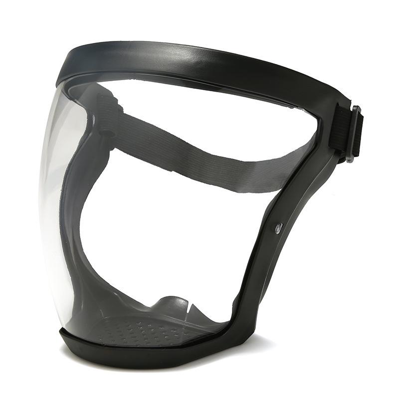 High-Definition Transparent Anti-Droplet Face Shield with Dustproof Riding Goggles 968