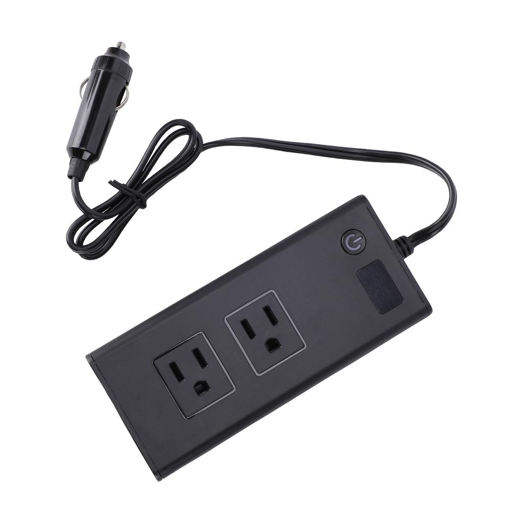 200 Вт Автомобильный , 12 В к розеткам переменного тока с портами USB PD 20 Вт и QC3.0 36 Вт, Автомобильный адаптер для ноутбука, телефона, камеры