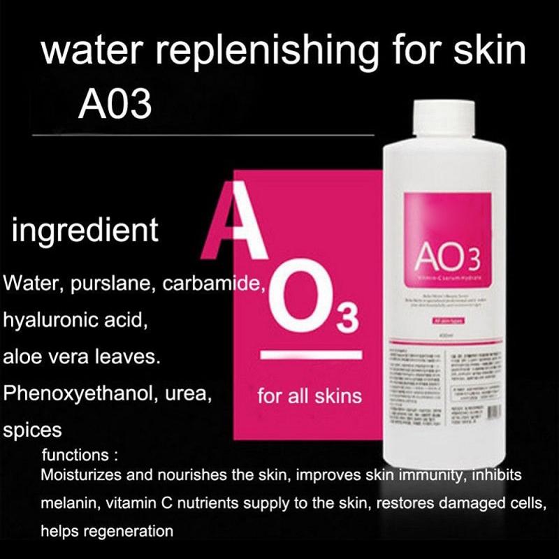 3 шт./лот, 1200 мл AS1 SA2 AO3, жидкая сыворотка для лица Hydra, аква-пилинг для лица, средство для глубокой очистки, уход за кожей