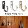 Clothes Towel Organizer Shelf Storage Single Prong Hook Metal Antique Hooks Coat Hanger Wall Door