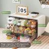 Divided Stationery Organizer Drawer Type Storage Rack Durable Desktop Storage Box