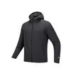 Training Series Solid Color Zipper Hooded Casual Waterproof Wear-Resistant Jacket Men Jacket Smoke Black Gray 152517625-6
