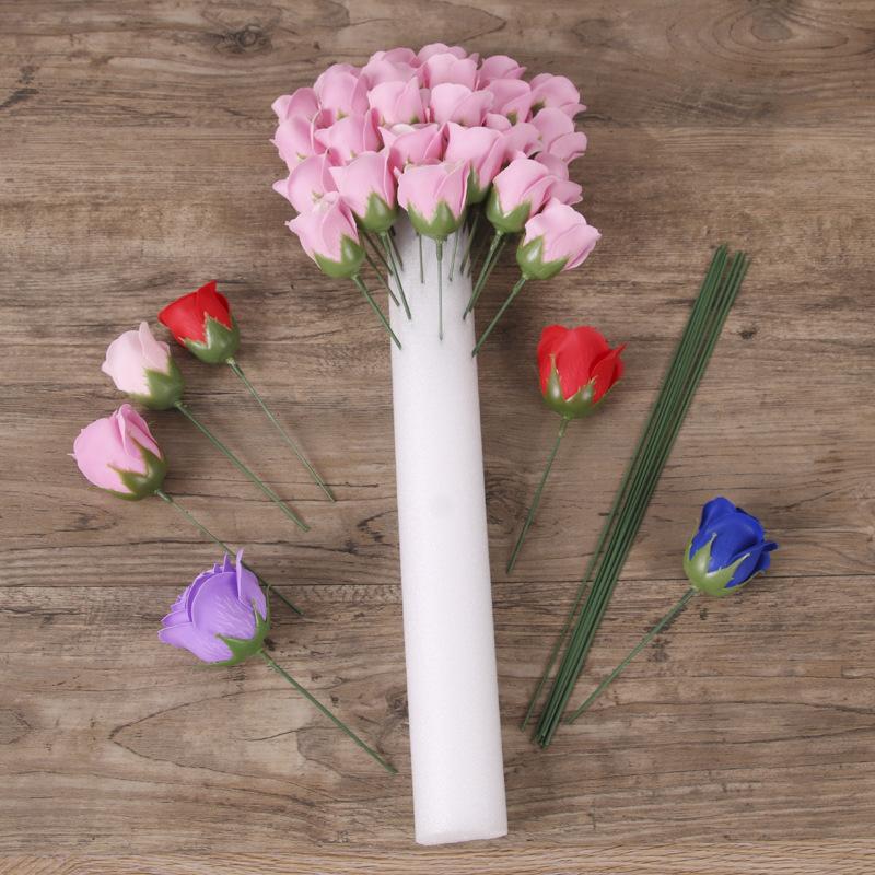 1 шт., сделай сам, пенопластовая полоска, основа для свадебной цветочной композиции, цилиндрическая белая палочка, сплошная занавеска, цветочная губка, реквизит для вечеринок