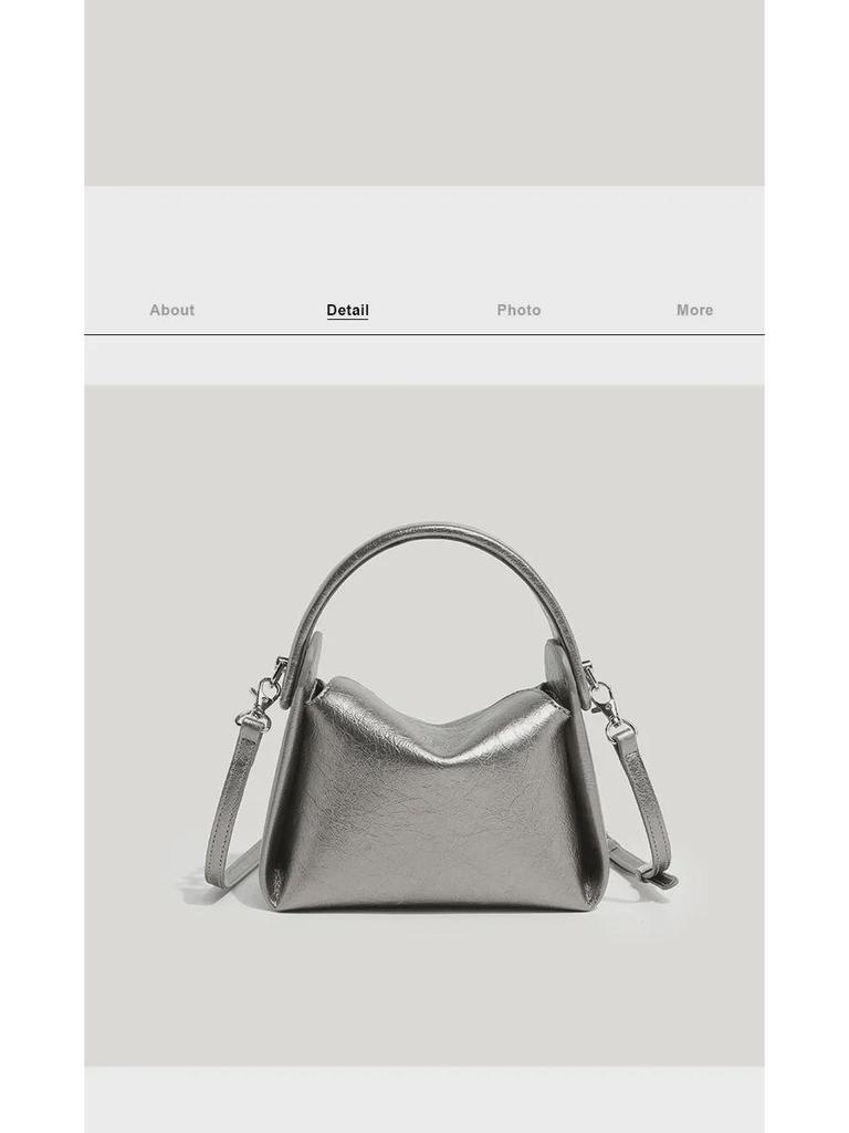 Женская сумка через плечо Soft Crackle весна/лето 2024 года — шикарный, простой дизайн на одно плечо