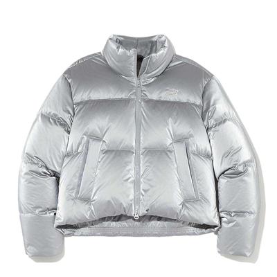 Женская пуховая куртка Серебристая NBNPE4W102-91