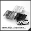 Для Tesla Model Y многофункциональный держатель для стакана воды центральный ящик для хранения Model3 держатель для напитков лоток для хранения автомобильные аксессуары