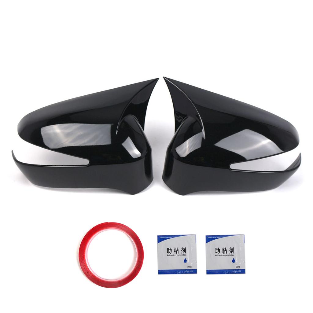 Накладки на зеркала заднего вида, внешние аксессуары, замена для седанов Honda Civic 8-го поколения с 2006 по 2011 год,