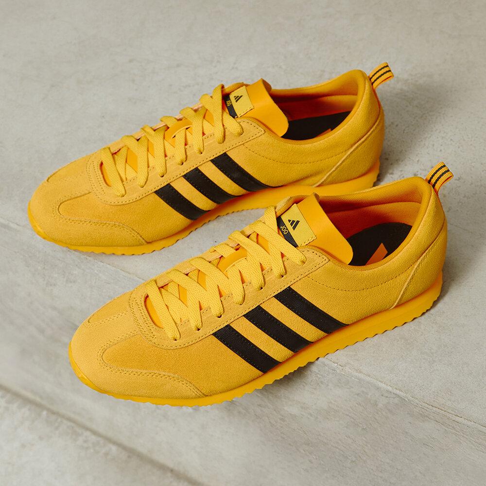 adidas VS JOG 2.0 Низкие Повседневные Кроссовки Унисекс Желтые