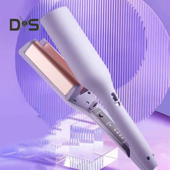 32 мм щипцы для завивки в форме яичного рулета с 4 температурными режимами, регулируемые бигуди для французских волн, быстрый нагрев, электрические щипцы для завивки волос, женские волнистые волосы