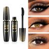 4D Eye Black Thick and Cool Black Mascara Waterproof Sweatproof Extend Mascara Anti Halo Dyeing Anti Dizziness Makeup Mascara Stage Makeup