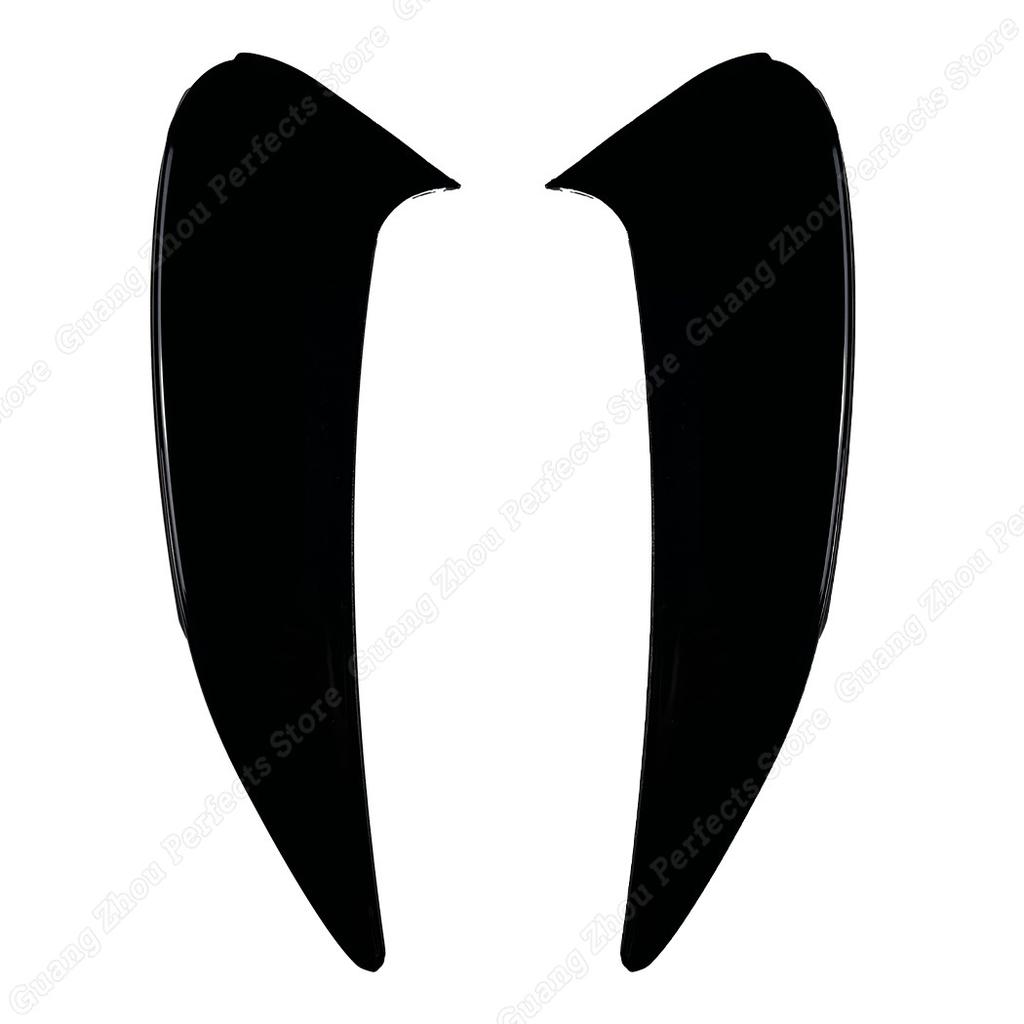 Rear Side Wind Blade Spoiler Air Vent Car Body Exterior Kits Accessories Gloss Black For Mercedes Benz CLE Coupe C236 2024+ AMG