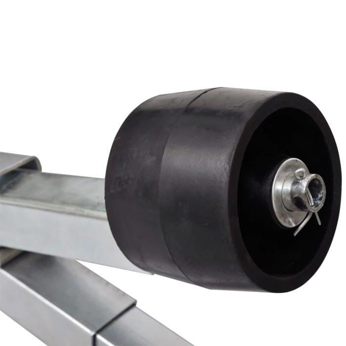 VidaXL Нижний упор для лодочного прицепа с роликами 90635