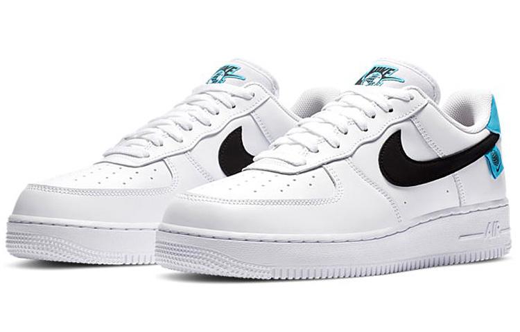 Nike Air Force 1 Low Worldwide Белый Синий Fury Черный CK7648-100