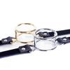 Metal Double Ring Open Mouth Gag Slave Fetish   Restraints Gags
