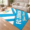 FC Zurich Custom Name Personalized Rug Non‑Slip Doormat Floor Carpet Housewarming Birthday Gift for Family Friends