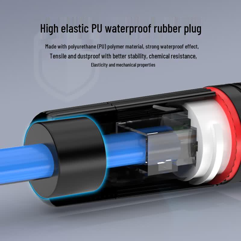 LianTuo Outdoor Waterproof Gigabit Ethernet Cable Connector