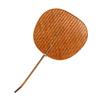 Handmade Bamboo Woven Fan Retro Hand Cranked Fan Chinese Style Circular Fan  Photography Prop