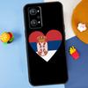 Serbia Flag For Realme C55 C67 C61 C75 C53 C51 C21Y C25S GT 6 6T 5 GT7 Pro 10 11 12 13 14 Pro Plus Case