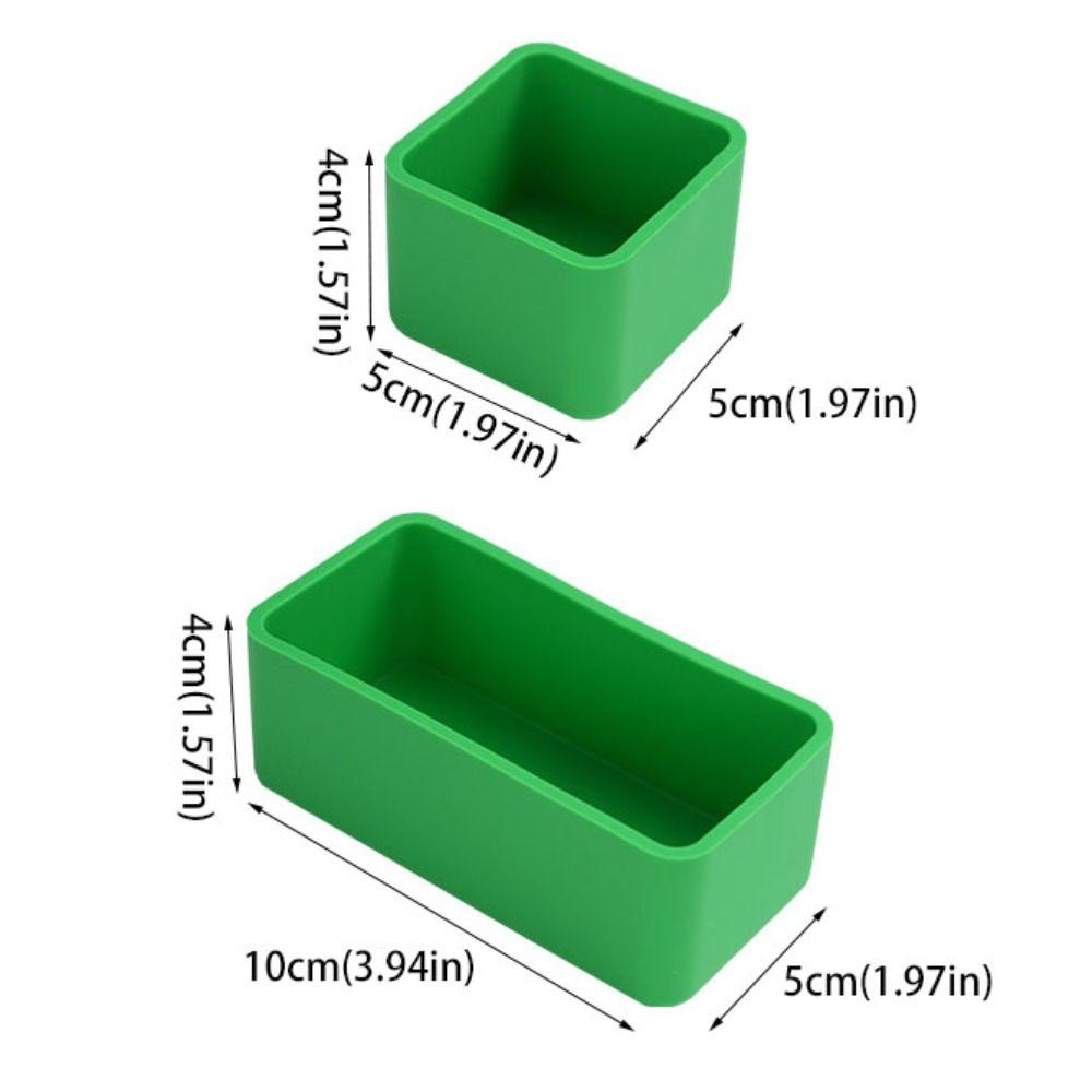 2 шт. многоразовый разделитель для ланч-бокса силиконовая форма для кубиков льда портативный контейнер для заправки салата Picinc
