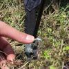 Black Hiking Accessories Tent Feet Clamp Wind Rope Buckle Outdoor Camping Traveling Tent Clip