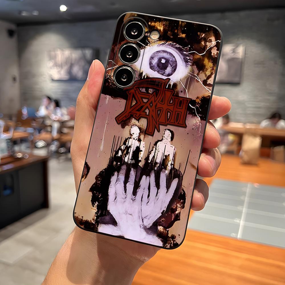 Чехол для телефона Death Metal Band Для S23 Samsung S25 S26 S24 Ultra S22 S20 Fe S21 Plus A16 A54 A34 A24 A53 A13 A14 Чехол