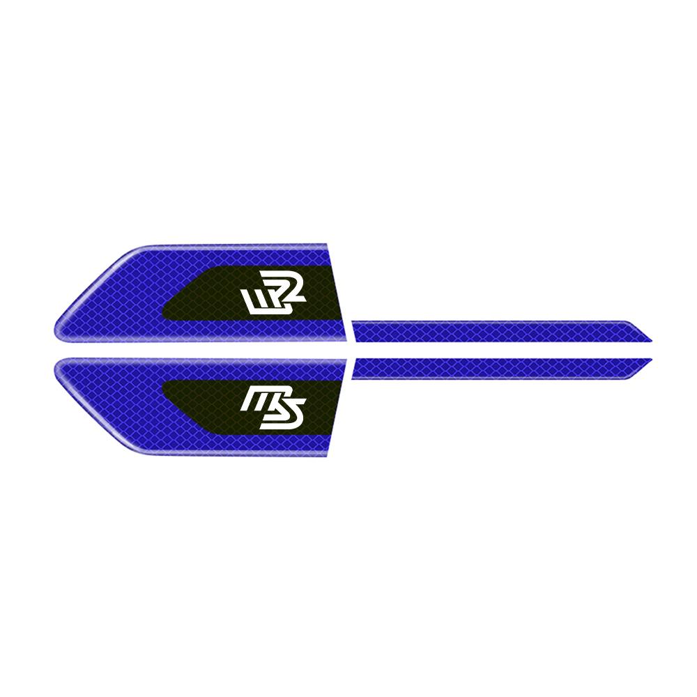 Car Accessories PVC Warning Emblem Fender Safety Anti-collision Sticker For Mazda 3 5 7 Axela Atenza CX-3 CX9 CX4 CX-8 valve cap BM7