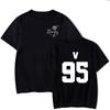 Women and Men Casual Fashion Korean Style Trend Jimin Suga O-Neck Short Sleeve Top Summer Oversize Tee