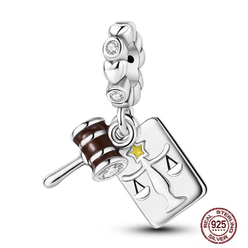 Ежедневные статьи Медные розовые парфюмерные шармы Камера Гантель Смарт-часы Бусины Подходят для оригинальных браслетов DIY Ювелирный подарок