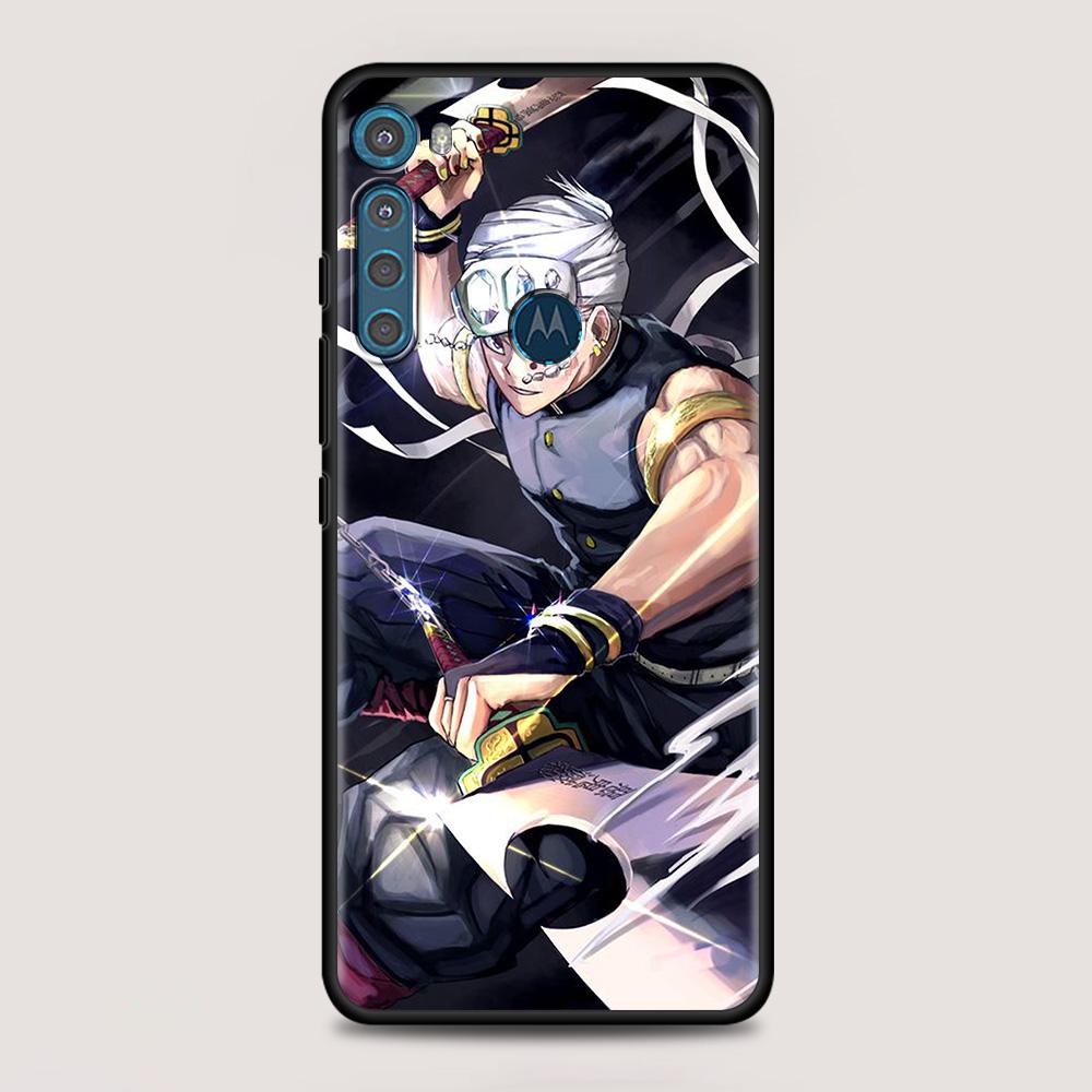 Чехол Demon Slayer Kimetsu No Yaiba для MOTOROLA One Fusion для Moto G10 G9 G8 Plus Play Power One G20 G30 G40 G50 G60 Edge 20